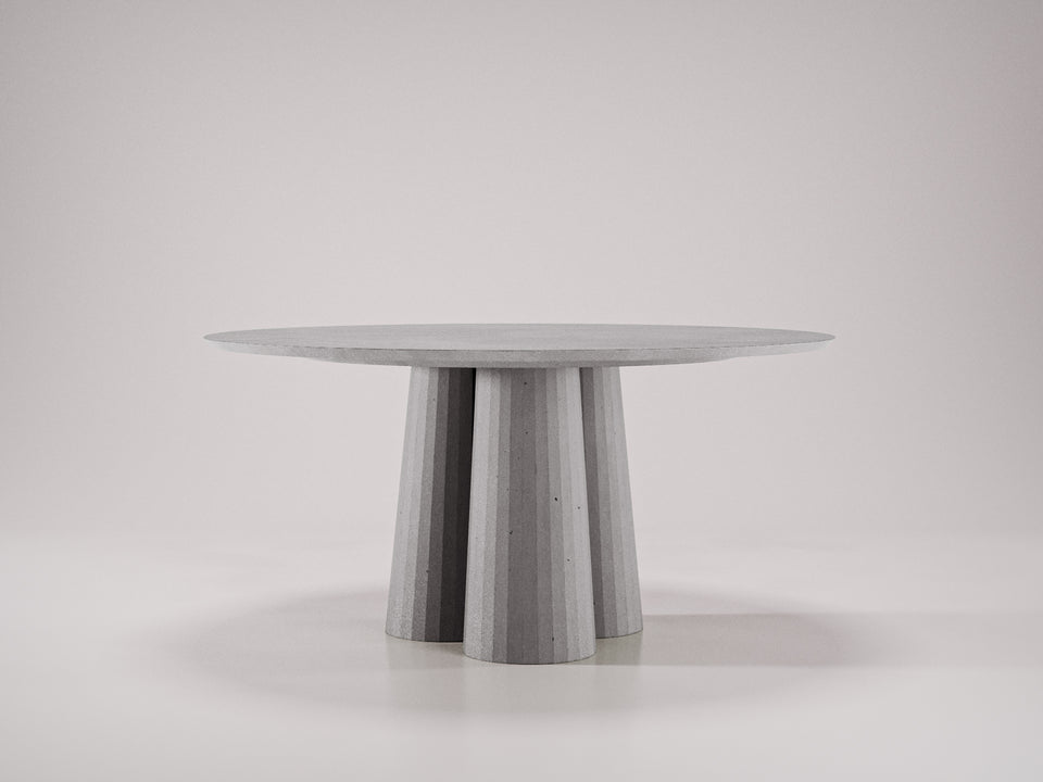 Fusto Dining Table - Rounded shape