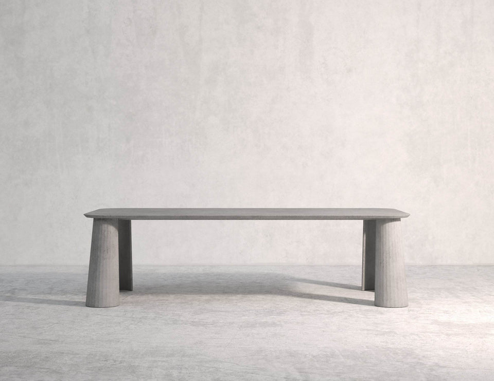 Fusto Dining Table - Rectangular shape - Forma&Cemento