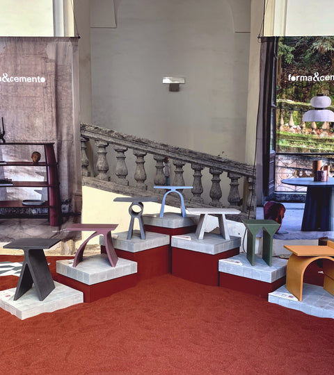 Forma&Cemento Concrete Furniture on Show at EDIT Napoli 2022