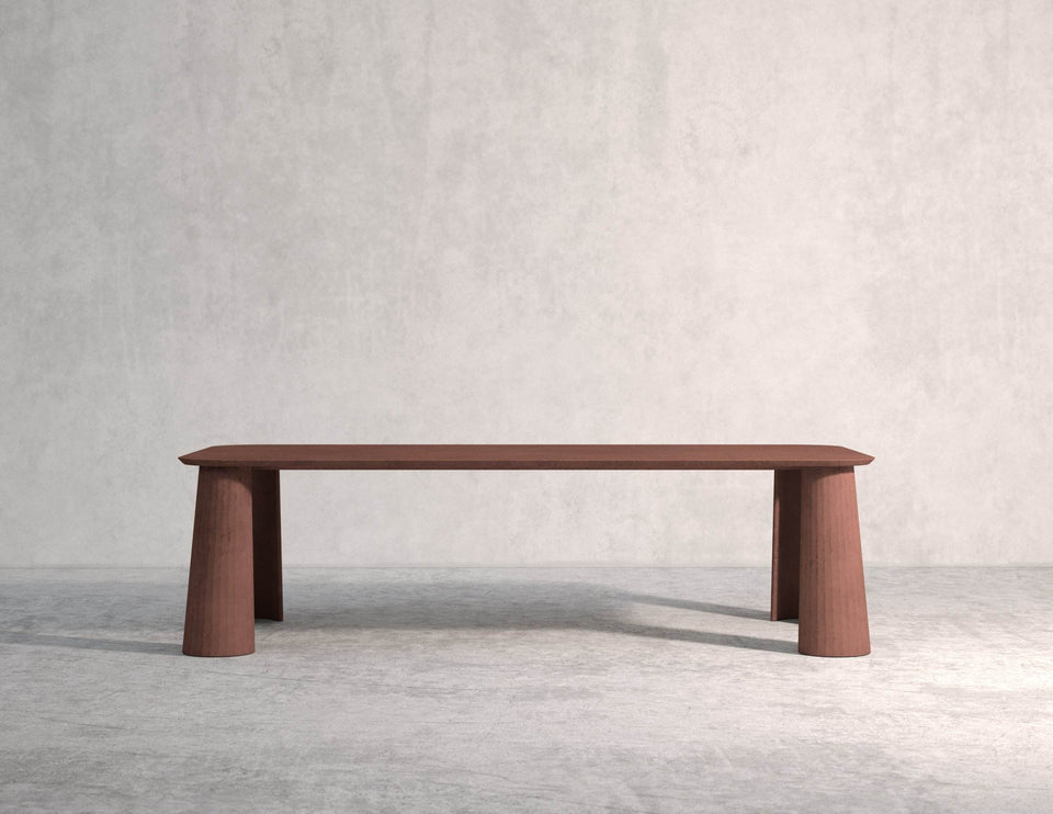 Fusto Dining Table - Rectangular shape - Forma&Cemento