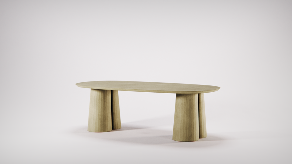 Fusto Oval Coffee Table III