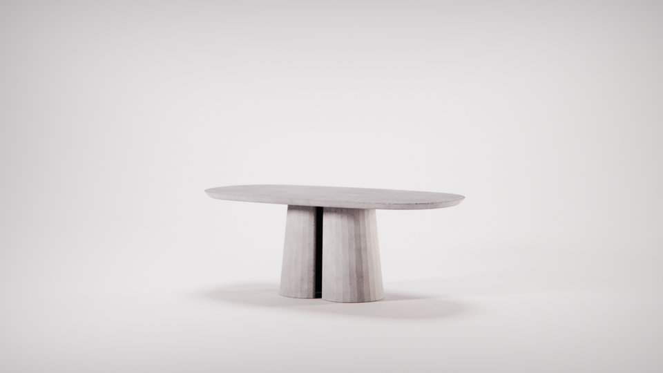 Fusto Oval Coffee Table II