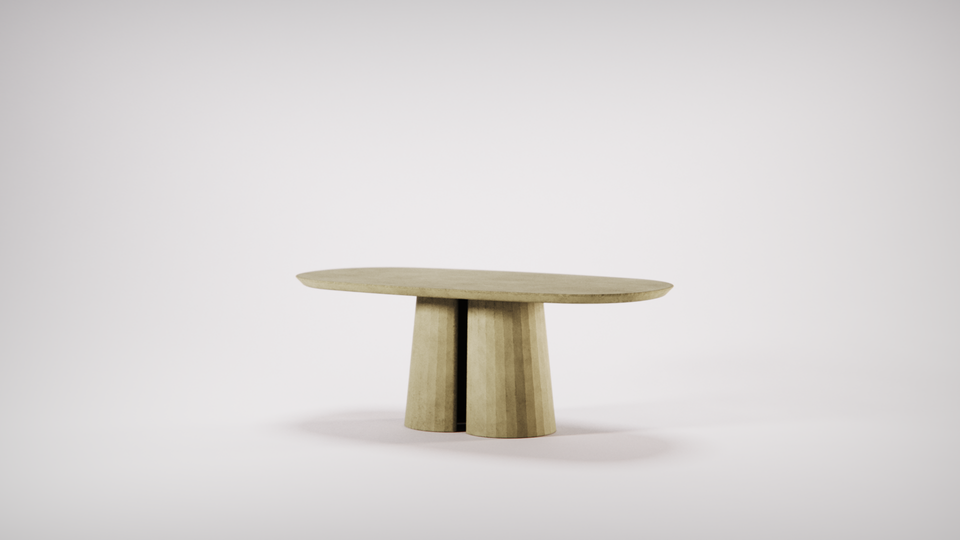 Fusto Oval Coffee Table II